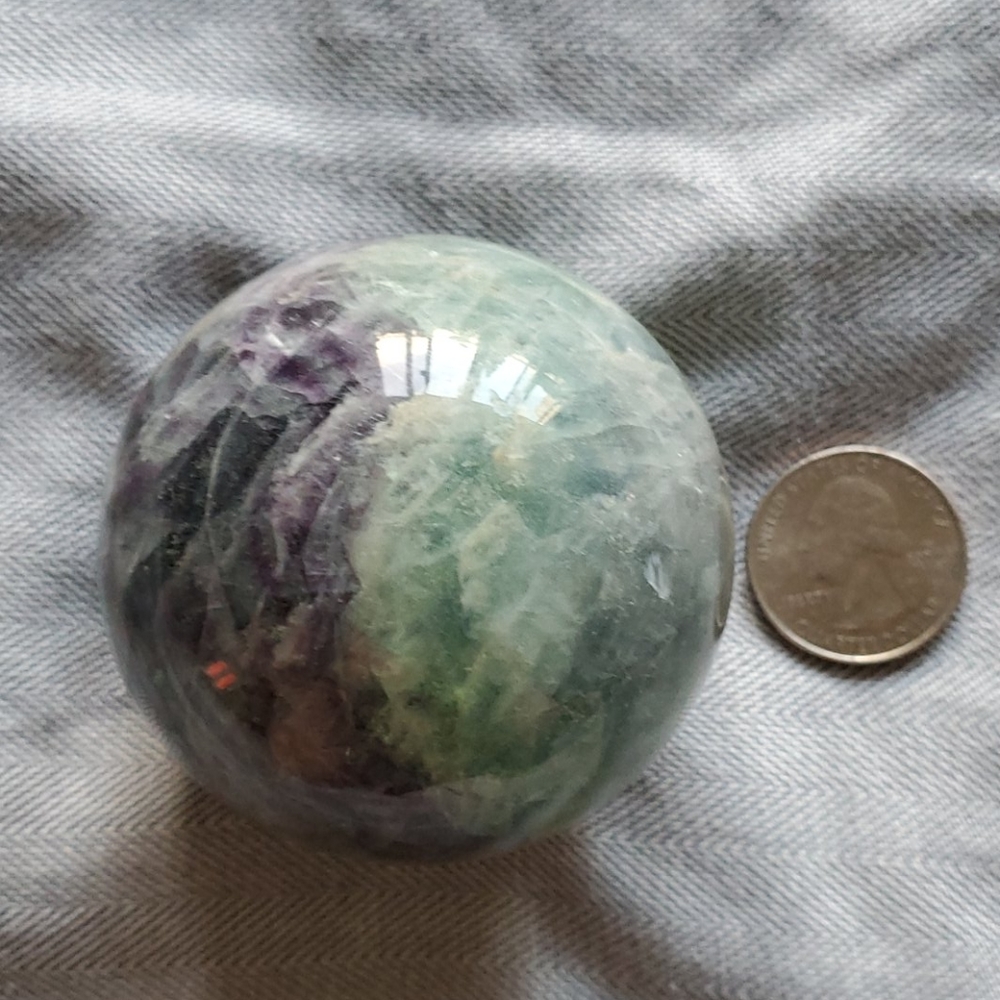 💙❤🧡 Flourite Sphere